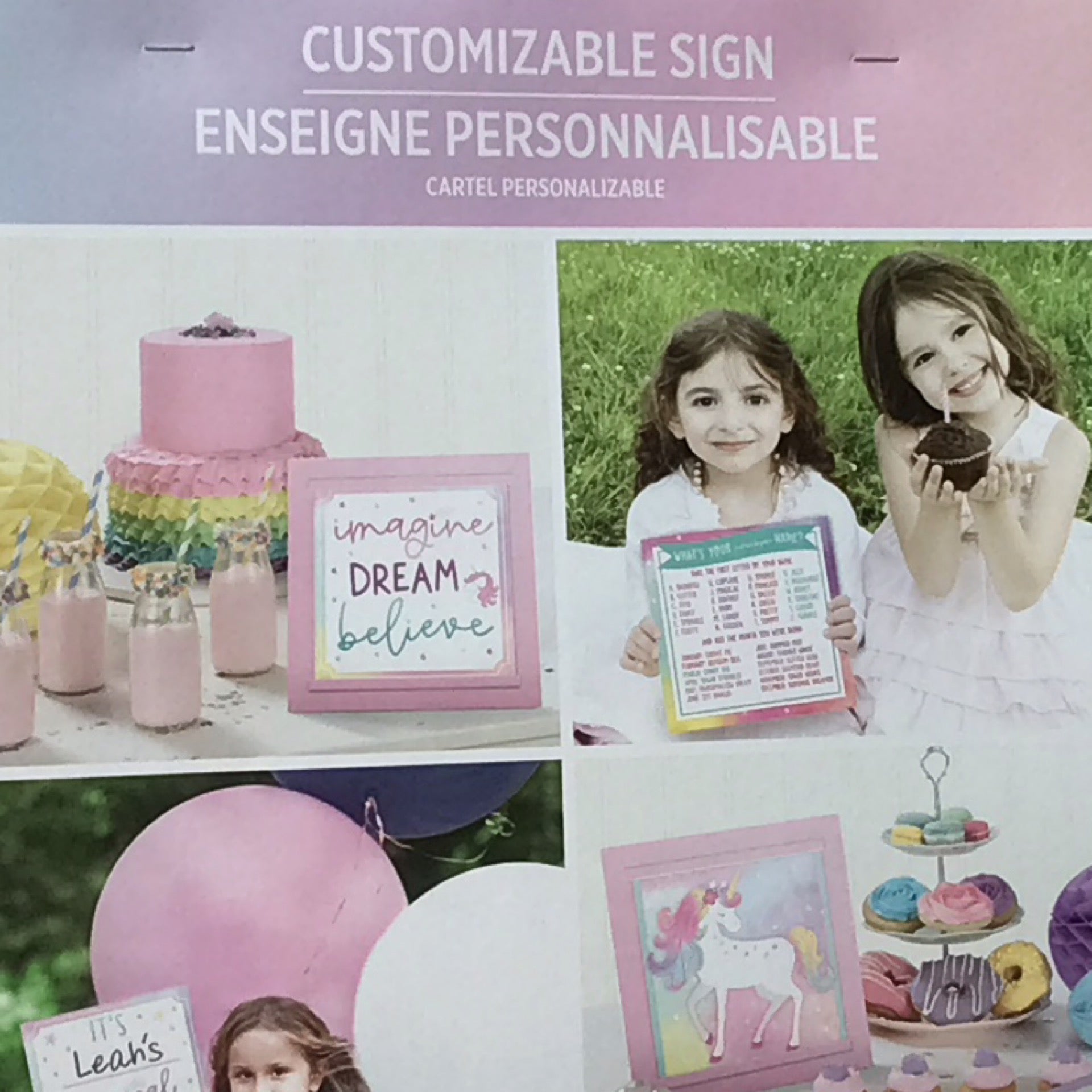 Customizable Sign pc | The Celebration Station